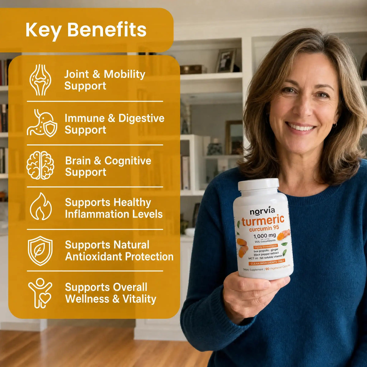 Turmeric Curcumin 1000mg with MCT Oil