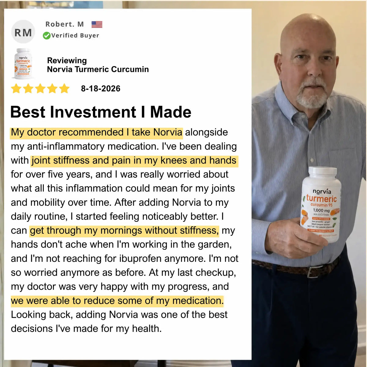 Turmeric Curcumin 1000mg with MCT Oil